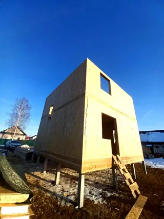 85 m² house, custom design, Rybinsk: second floor and attic floor
