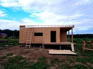 Haus nach individuellem Entwurf, Gebiet Moskau: Wandmontage