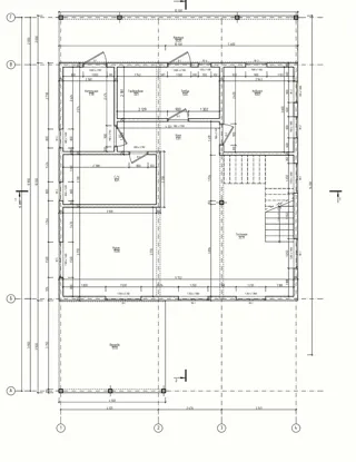 Haus 193 m² nach individuellem Projekt, Dorf Yaskino: Projektgrundriss