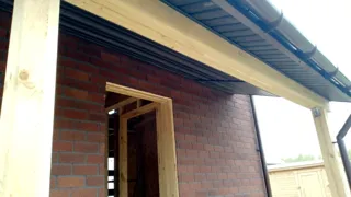 Haus nach Projekt „Awdeewo“, Dorf Pokrov: Fassadenverkleidung