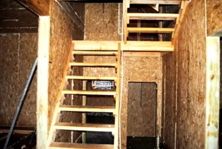 House, “Valencia” design, Kosterevo: interior partitions