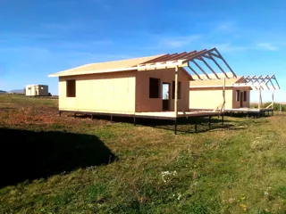 Haus nach Projekt „Finnisch 60“, Kazan: Dach