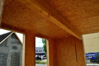 Haus nach Projekt „Musterhaus“, Yaroslavl: Wandmontage
