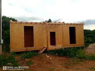 Özel projeye göre 116 m² ev, Ankudinovo köyü: duvar montajı