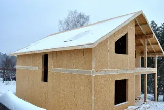 Haus nach Projekt „Utes“, Dorf Sukhanikha: Fertiges Haus