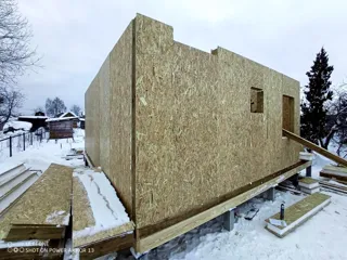 Özel projeye göre 75 m² ev, Severnyy kasabası: duvar montajı