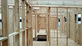 Haus nach individuellem Projekt, Dorf Yudino: Trennwände