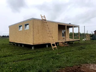 Haus nach Projekt „Mistika - E2.8“, Gebiet Moskau: Fertiges Haus
