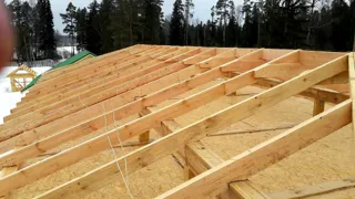 Haus nach Projekt „Minihotel“, Gebiet Iwanowo: Dach