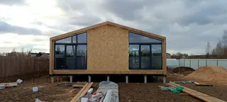 Haus nach individuellem Entwurf, Gebiet Iwanowo: fertiges Gebäude
