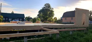 Haus 153,4 m² nach individuellem Projekt, Dorf Vereskunovo: SIP-Boden auf Höhe 0