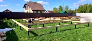 “Yaroslavl” projesine göre ev, Nesterovo-Zapad köyü: 0 kotunda SIP panel zemin
