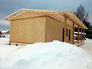 102 m² ev, “Korsar - K2.8” projesi, Markovo köyü: duvar montajı