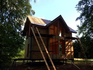 Haus nach Projekt „Musterhaus“, Gebiet Moskau: Obergeschoss und Dachgeschoss