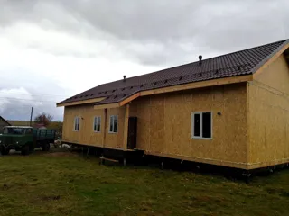 Custom-design house, Arkhangelsk Region: finished building