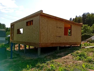 Haus nach Projekt „N4O-54“: Fassadenverkleidung