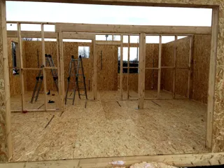 Haus nach Projekt „Jessentuki 7.5x7.5“, Dorf Lopatino: Innenwände