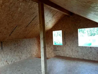 Haus nach Projekt „Alfa“, Dorf Bor: Innenwände
