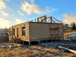 Özel projeye göre 97 m² ev, Ikonnikovo köyü: çatı
