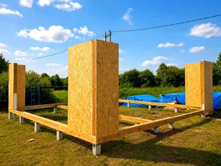 Garage nach individuellem Projekt, Gebiet Moskau: Wandmontage