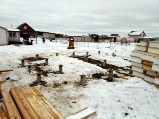 House based on the “Evseevo 2.8” design, Sharapovo village: SIP panel floor at level 0