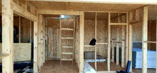 173 m² house built to a custom design, Rodniki: interior partitions