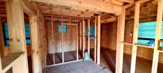 House, “Komfort” design, Romanovka settlement: interior partitions