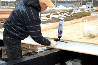 Haus nach Projekt „Metschta VB“, Dorf Ivantsevo: SIP-Boden auf Höhe 0