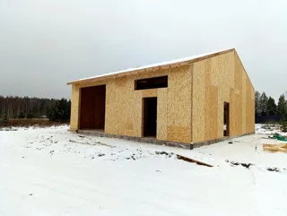 Garage nach individuellem Projekt, Gebiet Iwanowo: Fertiges Haus