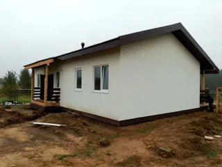 House based on the “Ivalo” design, Beli village: completed house