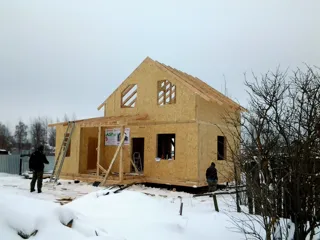 House based on the “Amulet” design, Kostroma Region: second floor and attic