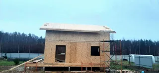 103 m² house based on the “Ermak” design, Timoshkino village: roofing