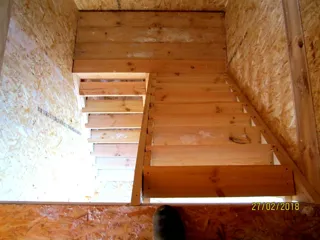 House, “Avdeevo” design, Molodtsovo settlement: interior partitions