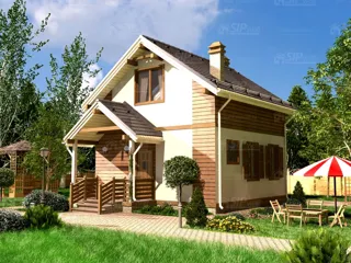 “Ameliya” projesine göre ev, Pereslavl-Zalesskiy: proje görselleştirmesi