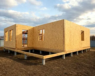 Haus nach individuellem Entwurf, Dorf Zavrazhe: Wandmontage