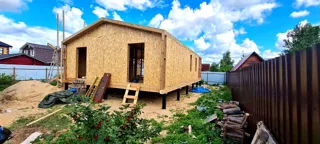 Haus 100 m² nach Projekt „Barnhouse 76.1“, Gebiet Moskau: Dach