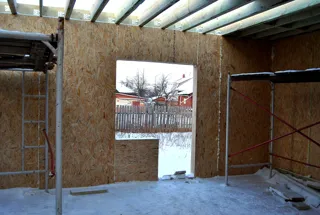 Haus nach individuellem Entwurf, Ivanovo: Wandmontage