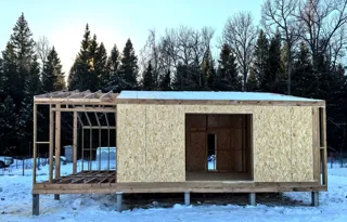 “Barnhouse 53” projesine göre ev, Moskova bölgesi