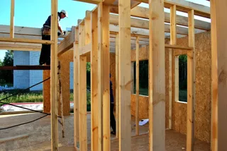 Haus nach Projekt „Sokol - 2“, Dorf Krivtsovo: Innenwände