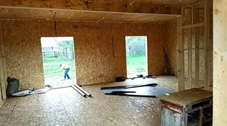 Haus nach Projekt „Mistika - E2.8“, Dorf Novoe: Innenwände