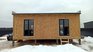 83,6 m² house, “Yaroslavl” design, Podporino village: finished house