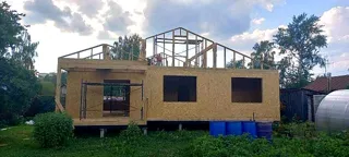 Haus 112,5 m² nach individuellem Projekt, Ivanovo: Dach