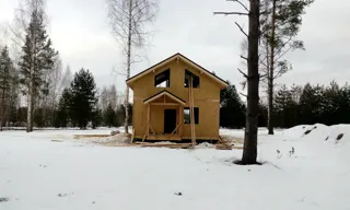 Haus nach Projekt „Metschta pl.4“, Region Twer: Fertiges Haus