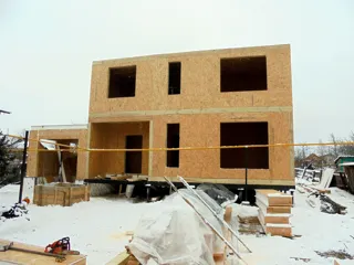 Haus nach Projekt „Slawjanka“, Ivanovo: Fertiges Haus