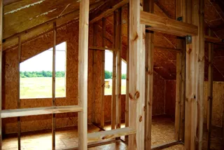 Haus nach Projekt „Bris“, Cottage-Siedlung „Schaworonki“: Innenwände