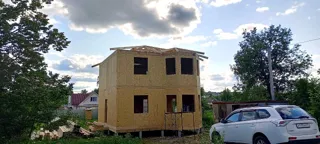 Haus 123,5 m², individuelles Projekt, Furmanov: Obergeschoss und Dachgeschoss
