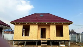 “Komfort” projesine göre ev, Ivantsevo köyü: tamamlanmış ev