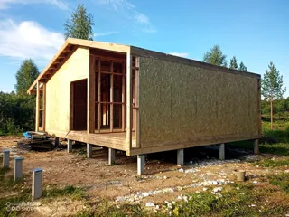 Haus nach individuellem Entwurf, Dorf Paneevo: Dach