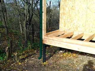Haus 72 m² nach individuellem Projekt, Pushchino: Dach