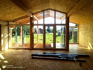 Haus nach individuellem Projekt, Dorf Aprakisino: Trennwände